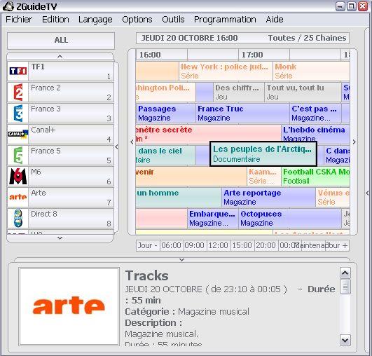 Free ZGuideTV Freebox Edition beta 2