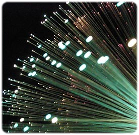 Le fibre optique est LE support de lInternet Très Haut Débit