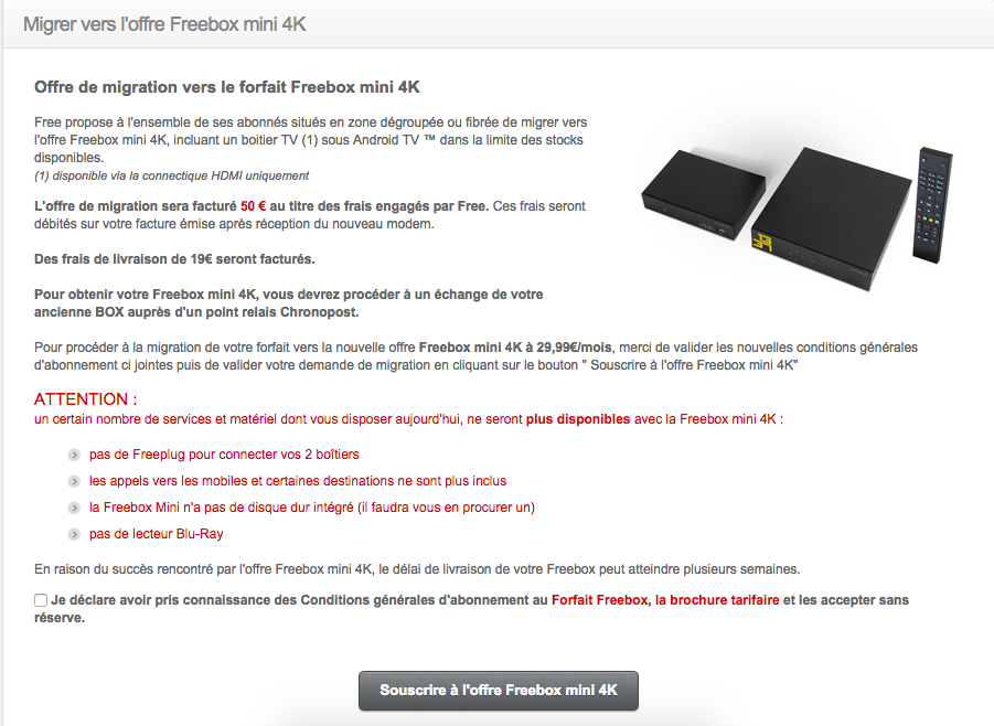 j ai l ancienne freebox comment avoir la nouvelle