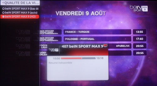 comment prendre bein sport avec free