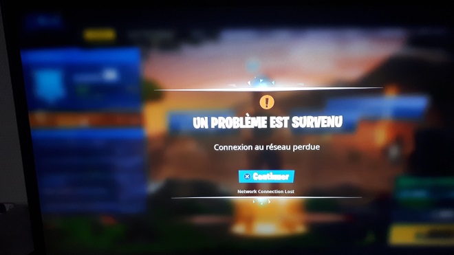 si aucune communication n a ete faite publiquement par free le compte officiel de fortnite france a confirme qu il s agissait d un probleme avec - connexion au reseau perdu fortnite