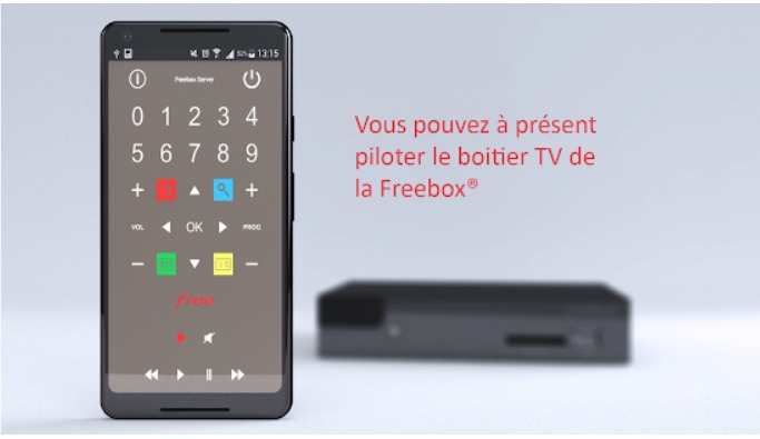 Free a sorti sa propre télécommande virtuelle sur iOS pour la Freebox