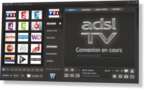 adsl tv pour freebox v6