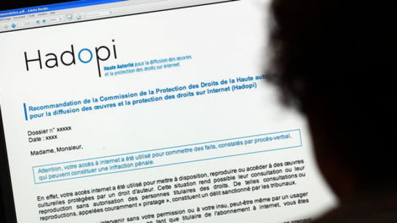 Hadopi : l’Etat pourrait être amené à rembourser les fournisseurs d’accès à internet