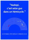 Clin d’oeil : “Hadopi, c’est seize gus dans un hémicycle”