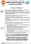 Un débrayage national chez SFR-Numericable pour dire « Non aux méthodes de la direction »