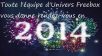 Univers Freebox vous donne rendez-vous en 2014