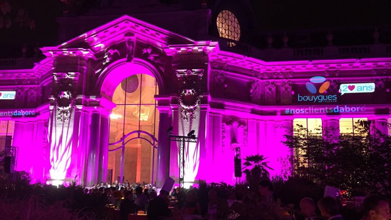 Bouygues Télécom a fêté ses 20 ans hier soir en grande pompe au Petit Palais