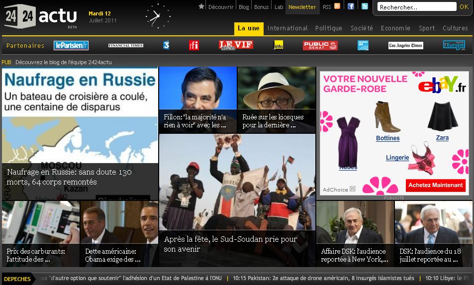 Orange 2424actu devrait fermer à la rentrée