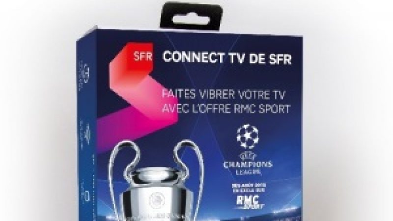 SFR lance Connect TV une nouvelle box OTT pour acceder à ses chaînes de TV, même si vous n’êtes pas abonné SFR