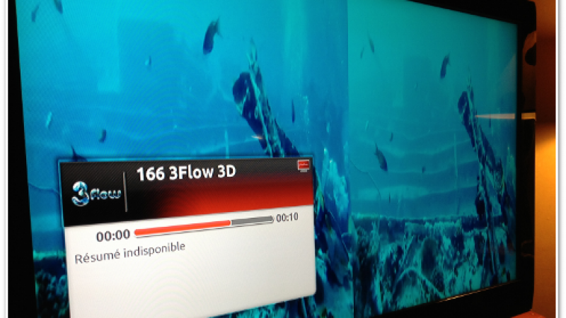 Freebox TV : La chaîne 3Flow 3D remplace Wild Earth 3D