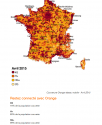Orange annonce 75 % de la population couverte en 4G