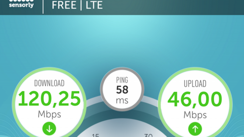 Débit 4G de Free Mobile : record battu !