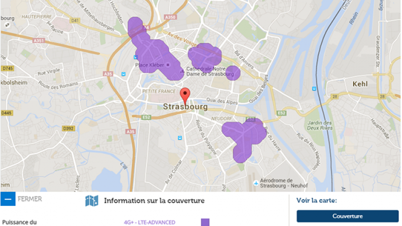 La 4G+ Free Mobile arrive à Strasbourg