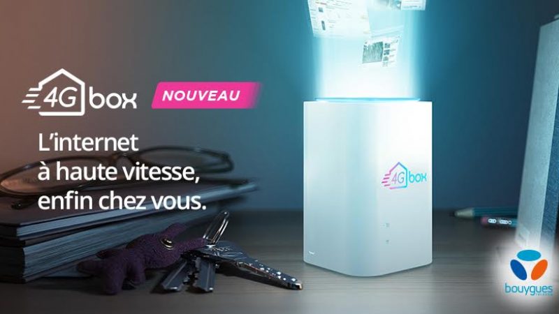 Bouygues Télécom lance une box 4G (internet seul) qui permet l’accès au haut débit pour 32,99€/mois dans les zones peu denses