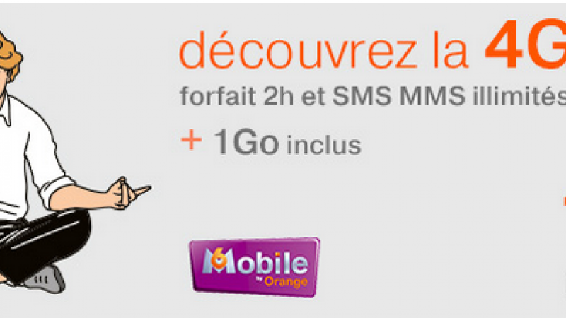 Orange ajoute la 4G à son forfait 2h M6 Mobile