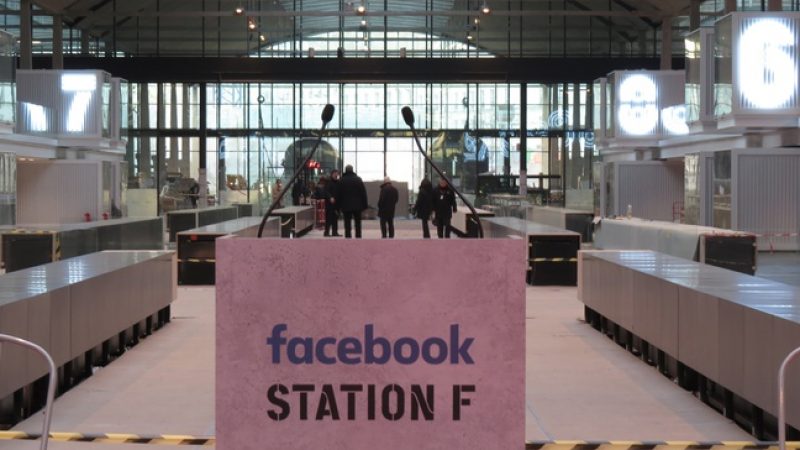 Facebook aurait déjà choisi 5 start-up Françaises pour faire partie de son programme  au sein de la Station F, de Xavier Niel