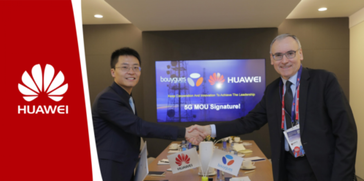 Bouygues Telecom va tester la 5G en collaboration avec Huawei