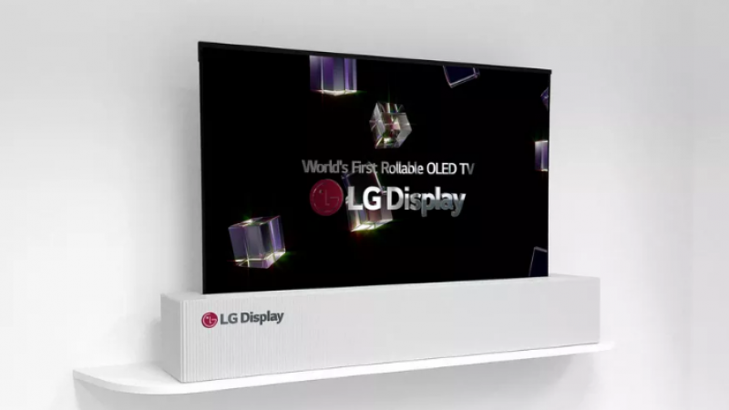 LG va présenter un écran OLED enroulable comme du papier