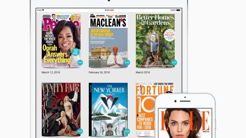 Apple s’offre le kiosque numérique Texture