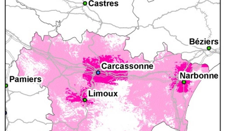 Free Mobile : Le Languedoc-Roussillon et les zones blanches