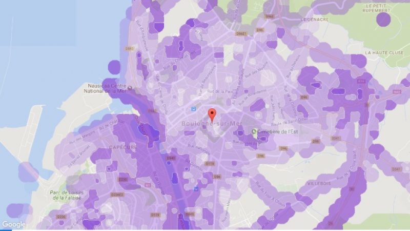 Couverture et débit 4G Free Mobile : Focus sur Boulogne-sur-Mer