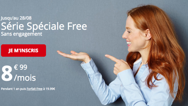 La série spéciale Free Mobile 50Go joue les prolongations