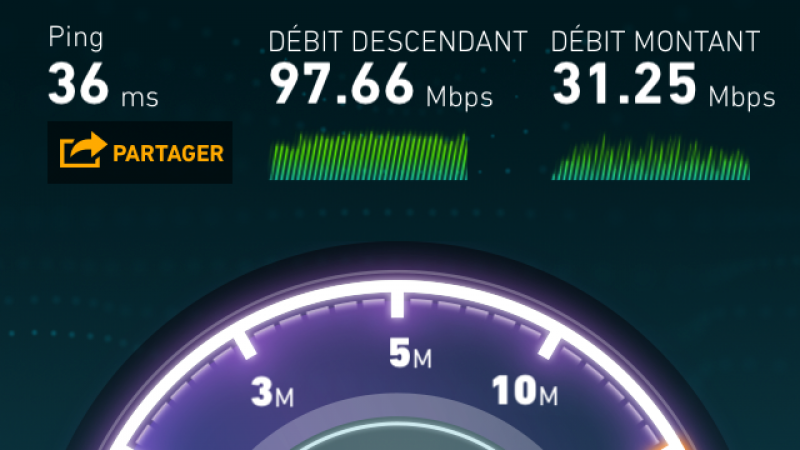 Record 4G Free Mobile à Nice