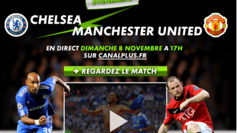 Regarder le match Chelsea – Manchester United gratuitement