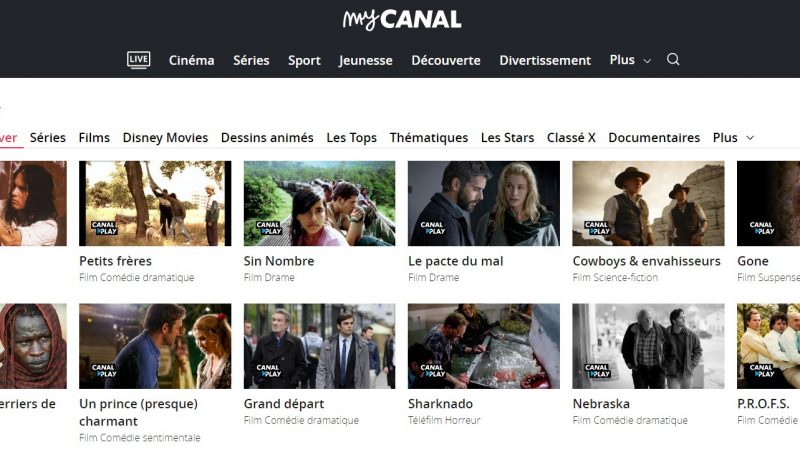 Les contenus de Canalplay sont désormais intégrés à myCanal