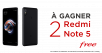 Free lance un nouveau jeu concours et fait gagner deux Xiaomi Redmi Note 5
