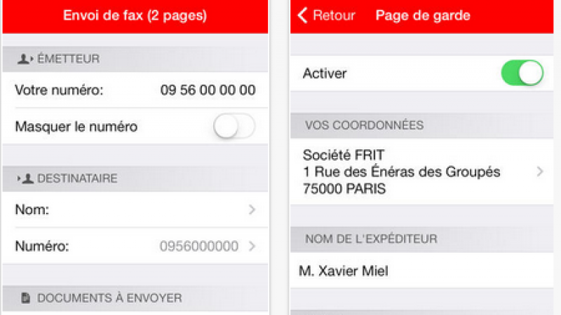 Freebox Fax : l’application s’adapte pour iOS 6 et 7