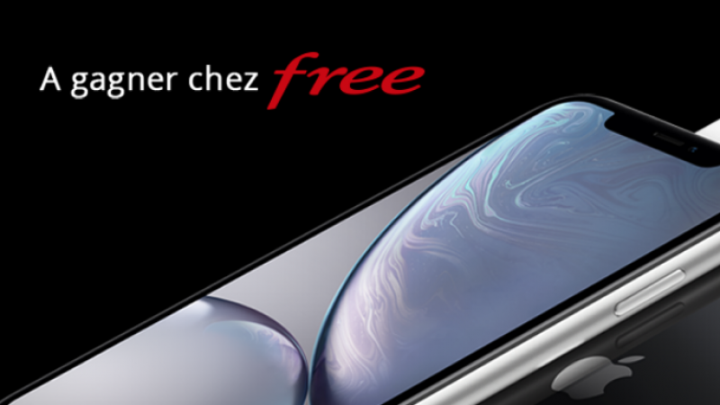 Free lance un nouveau jeu concours et fait gagner trois iPhone XR