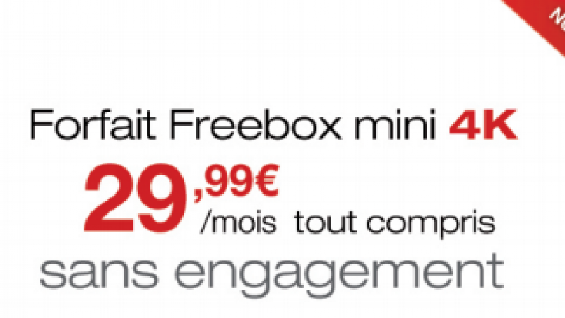 Freebox mini 4K : le détail des services inclus dans l’offre à 29,99 €