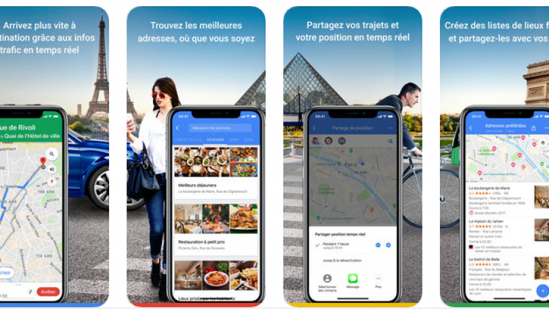 De nouvelles fonctionnalités pour les fins gourmets dans Google Maps sur iOS