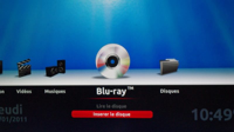 Freebox Révolution : Test du lecteur CD, DVD, Blu-Ray