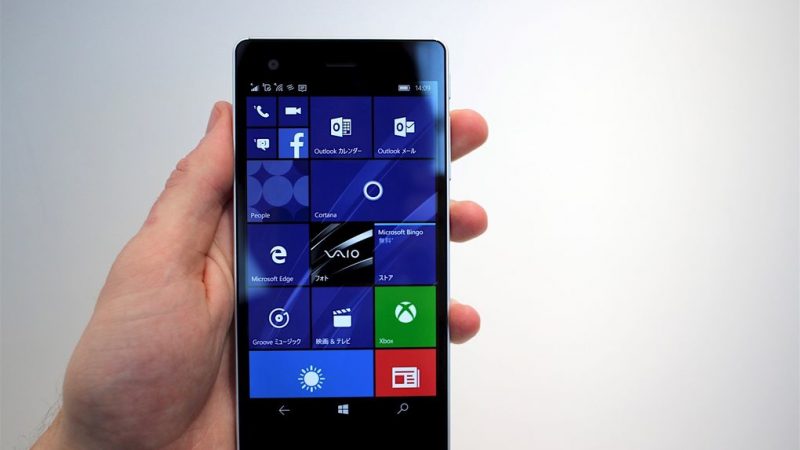 Vaio dévoile un nouveau Windows Phone