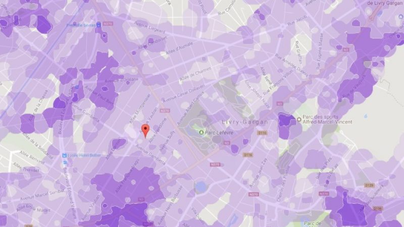 Couverture et débit 4G Free Mobile : Focus sur Livry-Gargan