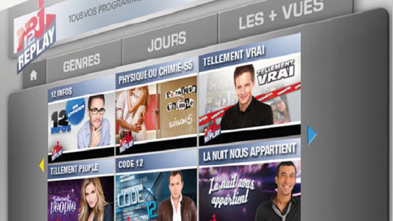 Free annonce l’arrivée de NRJ 12 Replay pour décembre