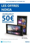 Free Mobile : 50 € remboursés sur le Nokia Lumia 925