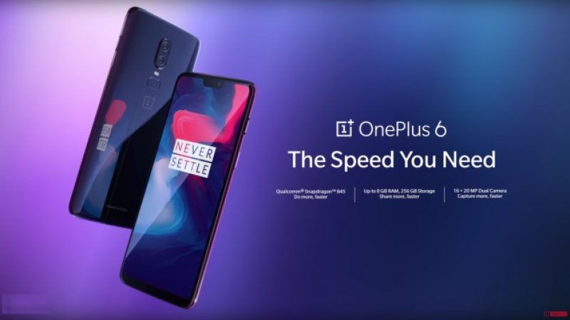 OnePlus 6 : le terminal haut de gamme tant attendu enfin dévoilé par la marque