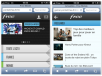 Le portail de Free accessible en version Mobile