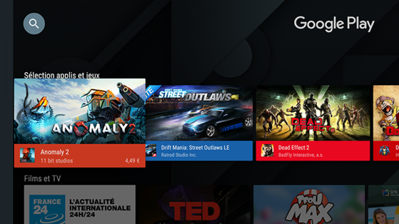 Une nouvelle version du Play Store arrive sur Freebox Mini 4K