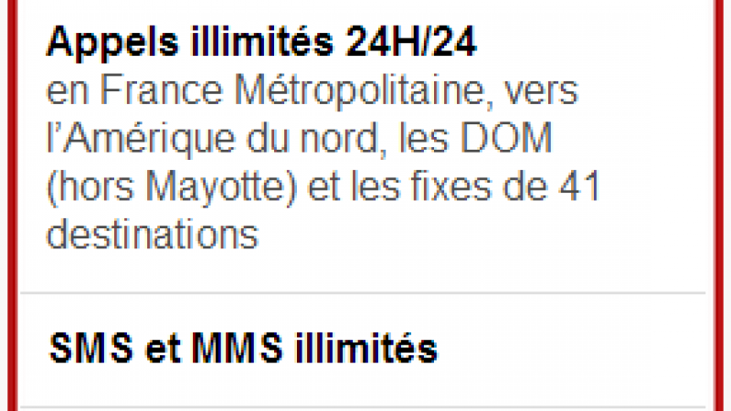 RED ajoute la 4G et Youtube illimité, mais uniquement sous couverture 4G