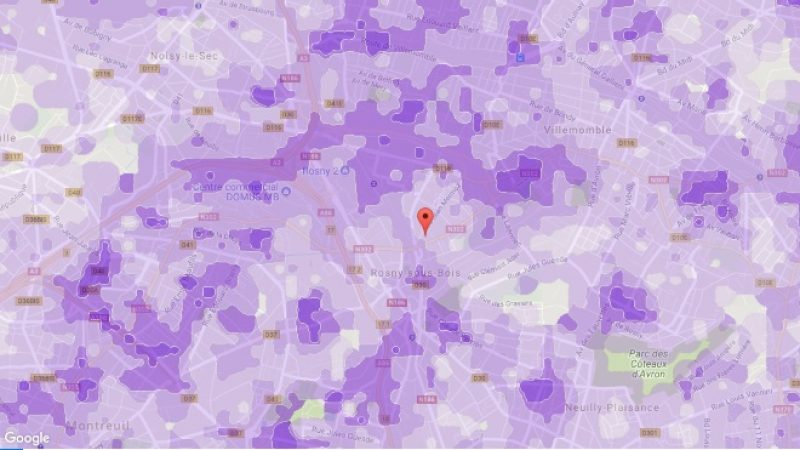 Couverture et débit 4G Free Mobile : Focus sur Rosny-sous-Bois