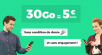 RED by SFR lance un forfait RED 30 Go à 5€/mois à vie sur Showroom Privé