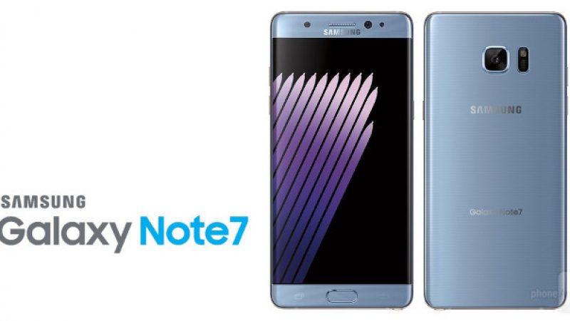 Samsung bloque les derniers Note 7 en France