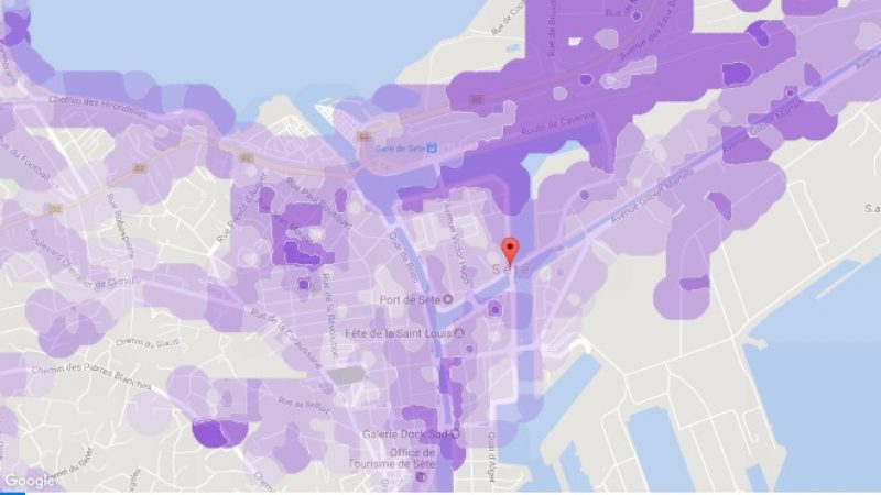 Couverture et débit 4G Free Mobile : Focus sur Sète