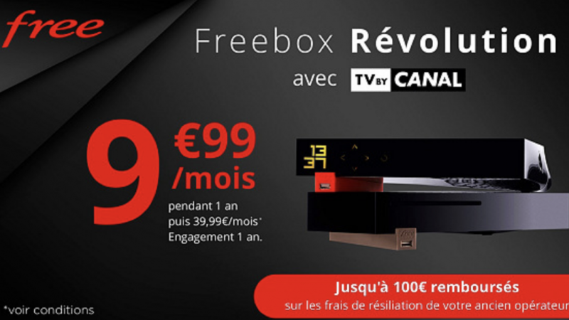 La vente privée Freebox Révolution avec TV by Canal continue de plus belle