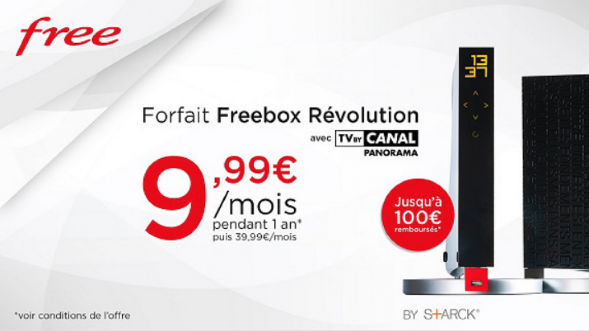 L’offre Freebox Révolution à 9,99€/mois sur Vente-Privée joue les prolongations ce week-end